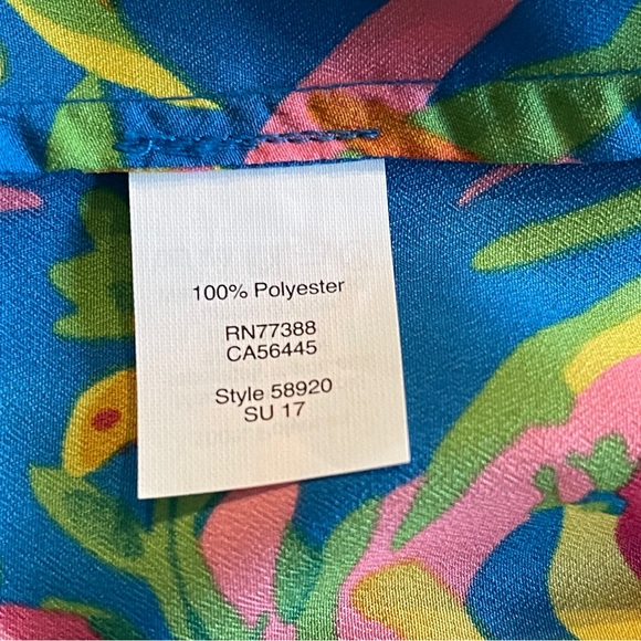 J.Crew Tropical Racer Back Halter Spaghetti straps Racerback Tank - Picture 6 of 7